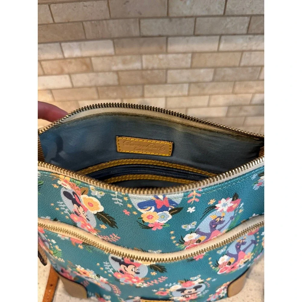 Disney Dooney & Bourke Epcot Flower Garden Festival 2016 Crossbody Bag Figment